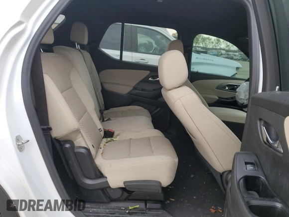 2023 Chevrolet Traverse LS with VIN 1GNERFKW5PJ279764, listed as a Copart auction lot 53683035 with 38,430 mi miles and Salvage title. Bid and sale history available at DreamBid. Image 10.