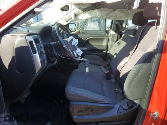 2018 Chevrolet Silverado 1500 LT with VIN 3GCUKREC3JG241051, listed as a Copart auction lot 46256955 with 112,360 mi miles and Salvage Title. Bid and sale history available at carsss.com. Image 7.