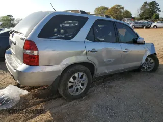 2003 Acura MDX Touring with VIN 2HNYD18663H518193, listed as a Copart auction lot 51569975 with Not Provided miles and Salvage Title. Bid and sale history available at DreamBid. Image 3.