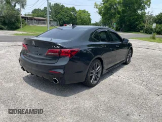 2019 Acura TLX w/A-Spec Pkg z VIN 19UUB1F63KA003695, wystawiony jako Copart lot #61098085 z przebiegiem 46 935 mil mil oraz Szkoda całkowita • Salvage title. Historia ofert i sprzedaży dostępna na DreamBid. Obrazek 4.