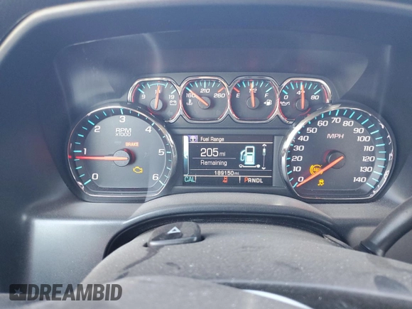2018 Chevrolet Silverado 1500 LT with VIN 1GCRCREHXJZ288690, listed as a Copart auction lot 88738945 with 189,150 mi miles and Salvage Title. Bid and sale history available at DreamBid. Image 9.