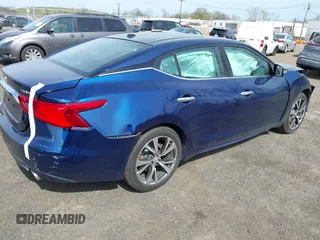 2016 Nissan Maxima SV with VIN 1N4AA6AP2GC386757, listed as a IAAI auction lot 42071110 with 108,016 mi miles and . Bid and sale history available at DreamBid. Image 4.