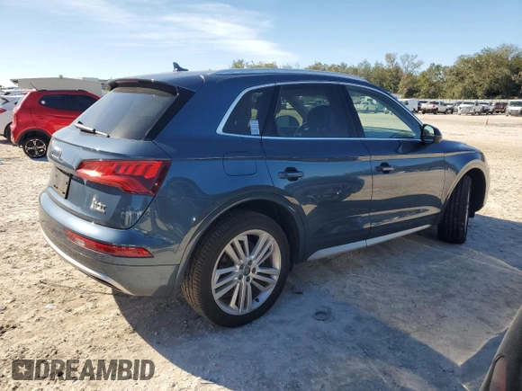 2018 Audi Q5 Prestige with VIN WA1CNAFY6J2031321, listed as a Copart auction lot 87086044 with 76,315 mi miles and Non repairable. Bid and sale history available at DreamBid. Image 3.