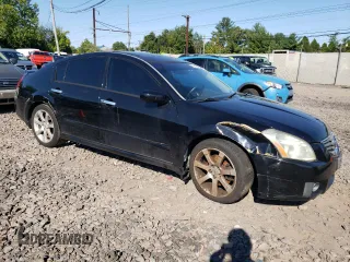 2007 Nissan Maxima 3.5 SE with VIN 1N4BA41E37C818943, listed as a Copart auction lot 65990034 with 155,961 mi miles and Salvage Title. Bid and sale history available at carsss.com. Image 4.