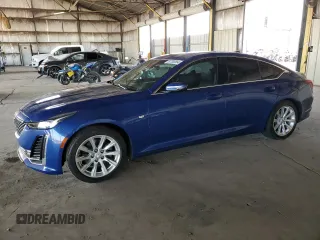 2021 Cadillac CT5 Luxury with VIN 1G6DW5RK6M0107550, listed as a Copart auction lot 87283564 with 37,902 mi miles and Salvage Title. Bid and sale history available at DreamBid. Image 1.