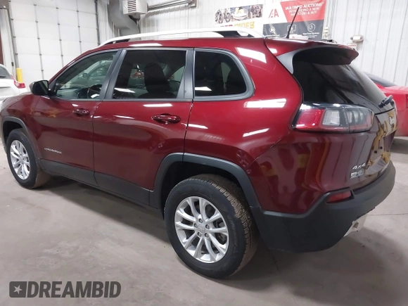 2020 Jeep Cherokee Latitude with VIN 1C4PJMCB7LD543620, listed as a IAAI auction lot 41658760 with 88,928 mi miles. Bid and sale history available at carsss.com. Image 3.