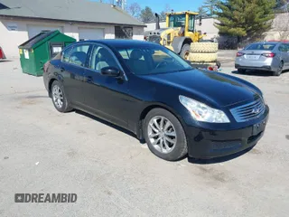 2007 Infiniti G35 Sedan G35x with VIN JNKBV61F17M808830, listed as a IAAI auction lot 42010110 with 237,881 mi miles. Bid and sale history available at carsss.com. Image 1.