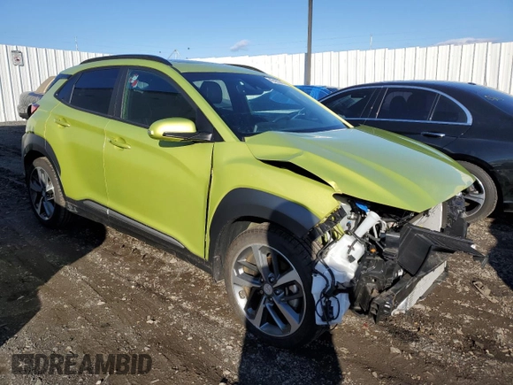2020 Hyundai Kona Limited with VIN KM8K3CA5XLU486384, listed as a Copart auction lot 42422243 with 9,048 mi miles and . Bid and sale history available at DreamBid. Image 4.