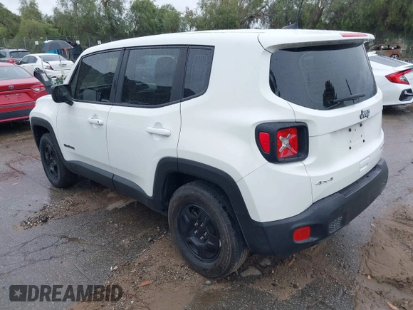 2022 Jeep Renegade Sport with VIN ZACNJDA1XNPN56686, listed as a IAAI auction lot 41779626 with 31,842 mi miles and . Bid and sale history available at DreamBid. Image 3.