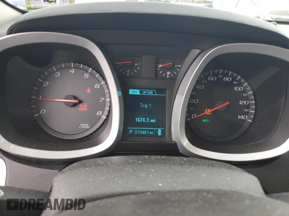 2015 Chevrolet Equinox LS with VIN 2GNALAEK3F6132348, listed as a Copart auction lot 51390415 with 73,481 mi miles and Salvage Title. Bid and sale history available at carsss.com. Image 9.