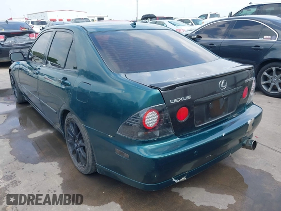 2001 Lexus IS with VIN JTHBD182710026748, listed as a IAAI auction lot 41887264 with 215,020 mi miles. Bid and sale history available at carsss.com. Image 3.