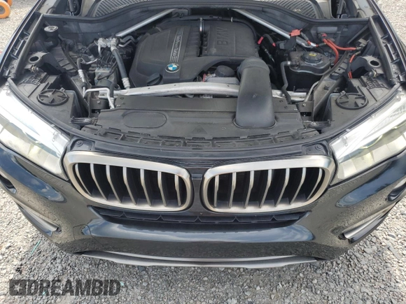 2015 BMW X6 sDrive35i with VIN 5UXKU0C58F0F92052, listed as a Copart auction lot 68066104 with 92,058 mi miles and Salvage Title. Bid and sale history available at carsss.com. Image 12.