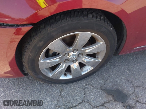 2010 Buick LaCrosse CXS with VIN 1G4GE5GV0AF210994, listed as a IAAI auction lot 42648350 with 93,477 mi miles and . Bid and sale history available at DreamBid. Image 12.