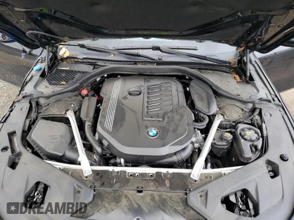 2022 BMW 8 Series 840i with VIN WBAGV2C04NCH43645, listed as a Copart auction lot 46637683 with 25,806 mi miles and . Bid and sale history available at DreamBid. Image 11.