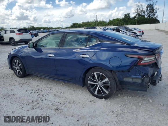 2022 Nissan Maxima SV z VIN 1N4AA6CV1NC508419, wystawiony jako Copart lot #60548755 z przebiegiem 58 126 mil mil oraz Czysty tytuł • Clean title. Historia ofert i sprzedaży dostępna na DreamBid. Obrazek 2.