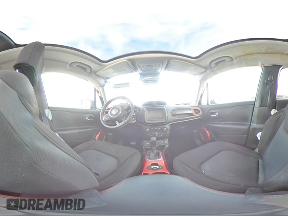 2018 Jeep Renegade Trailhawk with VIN ZACCJBCB8JPH16594, listed as a Copart auction lot 88580285 with 103,203 mi miles and Clean title. Bid and sale history available at DreamBid. Image 15.