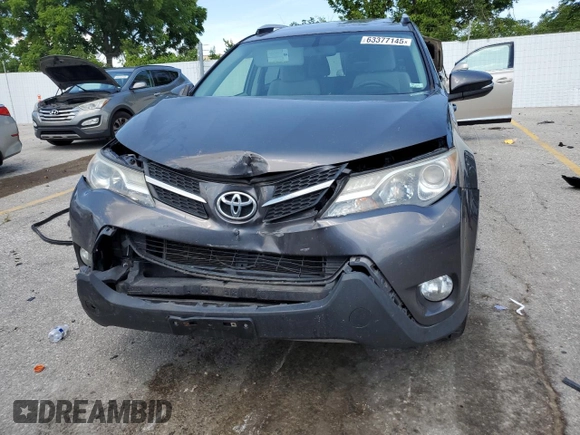 2013 Toyota RAV4 XLE with VIN JTMWFREV6D5011949, listed as a Copart auction lot 63377145 with 182,517 mi miles and Salvage title. Bid and sale history available at DreamBid. Image 5.