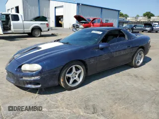 2000 Chevrolet Camaro Z28 z VIN 2G1FP22G9Y2162742, wystawiony jako Copart lot #62568574 z przebiegiem 87 834 mil mil oraz Szkoda całkowita • Salvage title. Historia ofert i sprzedaży dostępna na DreamBid. Obrazek 1.