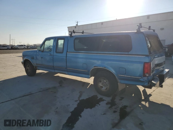 1993 Ford F-150 with VIN 1FTEX15N6PKB47692, listed as a Copart auction lot 43487355 with 129,417 mi miles and Salvage Title. Bid and sale history available at carsss.com. Image 2.