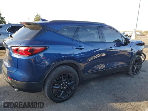 2022 Chevrolet Blazer LT z VIN 3GNKBDRS0NS169344, wystawiony jako Copart lot #80693564 z przebiegiem 34 943 mil mil oraz Szkoda całkowita • Salvage title. Historia ofert i sprzedaży dostępna na DreamBid. Obrazek 3.