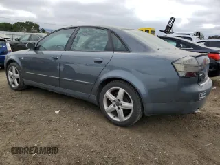 2004 Audi A4 1.8T with VIN WAUJC68E44A063145, listed as a Copart auction lot 72997694 with 216,054 mi miles and Clean Title. Bid and sale history available at carsss.com. Image 2.