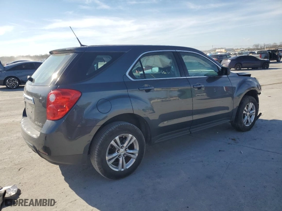 2010 Chevrolet Equinox LS with VIN 2CNALBEW9A6405685, listed as a Copart auction lot 50514785 with 37,655 mi miles and Salvage Title. Bid and sale history available at carsss.com. Image 3.