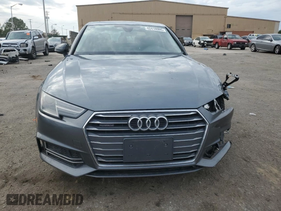 2017 Audi A4 Season of Audi Premium with VIN WAUDNAF48HN048845, listed as a Copart auction lot 42410995 with 0 mi miles and Salvage Title. Bid and sale history available at carsss.com. Image 5.