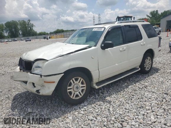 2003 Mercury Mountaineer Convenience with VIN 4M2DU86K03ZJ06553, listed as a Copart auction lot 61189095 with 152,525 mi miles and Salvage title. Bid and sale history available at DreamBid. Image 1.