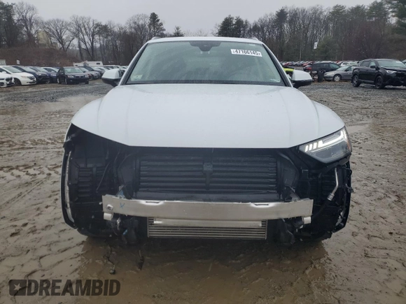 2021 Audi Q5 Prestige with VIN WA1CAAFY3M2019191, listed as a Copart auction lot 47166145 with 60,079 mi miles and Salvage title. Bid and sale history available at DreamBid. Image 5.