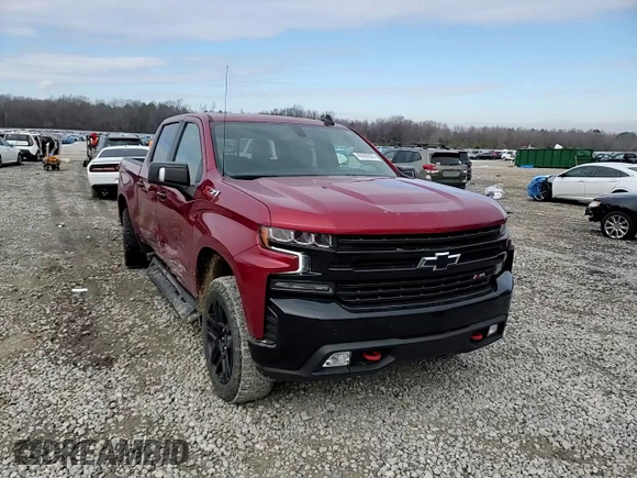2022 Chevrolet Silverado 1500 LT Trail Boss with VIN 1GCPYFED7NZ131449, listed as a Copart auction lot 46093925 with 62,571 mi miles and Salvage Title. Bid and sale history available at DreamBid. Image 10.