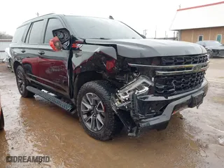 2021 Chevrolet Tahoe Z71 with VIN 1GNSKPKD7MR304897, listed as a IAAI auction lot 41528187 with 86,411 mi miles. Bid and sale history available at carsss.com. Image 1.