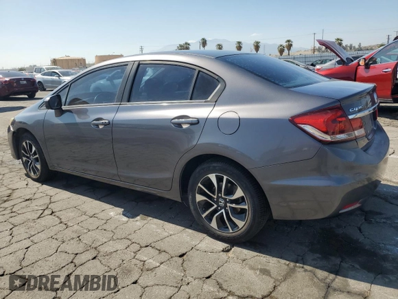 2014 Honda Civic Sedan EX with VIN 19XFB2F86EE213594, listed as a Copart auction lot 53097565 with 145,219 mi miles and Salvage Title. Bid and sale history available at carsss.com. Image 2.