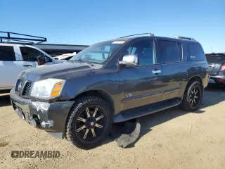 2007 Nissan Armada SE z VIN 5N1AA08A37N706497, wystawiony jako Copart lot #87753155 z przebiegiem 109 463 mil mil oraz Szkoda całkowita • Salvage title. Historia ofert i sprzedaży dostępna na DreamBid. Obrazek 1.