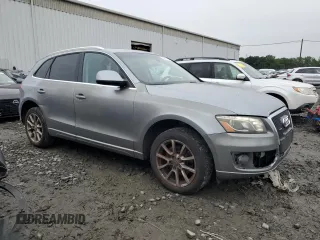 2011 Audi Q5 Premium Plus with VIN WA1LFAFPXBA045945, listed as a Copart auction lot 60817915 with 184,088 mi miles and Salvage title. Bid and sale history available at DreamBid. Image 4.