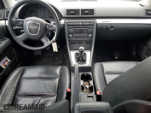 2008 Audi A4 2.0T с VIN WAUDF78E88A161255, выставлен на аукционе Copart как лот 57172665 с пробегом 154 306 миль миль и Списание • Salvage title. История ставок и продаж доступна на DreamBid. Изображение 8.