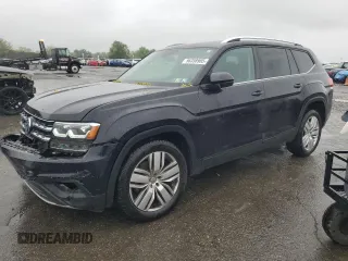 2019 Volkswagen Atlas SE z VIN 1V2UR2CAXKC612150, wystawiony jako Copart lot #56358985 z przebiegiem 48 487 mil mil oraz Szkoda całkowita • Salvage title. Historia ofert i sprzedaży dostępna na DreamBid. Obrazek 1.