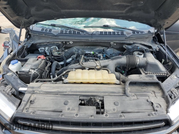 2020 Ford F-150 XL with VIN 1FTEW1EP7LKD22529, listed as a Copart auction lot 56946115 with 89,677 mi miles and Salvage title. Bid and sale history available at DreamBid. Image 11.