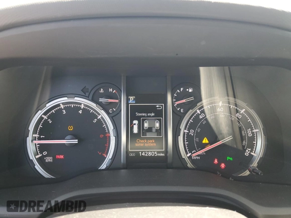 2021 Toyota 4Runner Limited with VIN JTEKU5JR7M5875457, listed as a Copart auction lot 52090465 with 142,805 mi miles and Non repairable. Bid and sale history available at DreamBid. Image 9.
