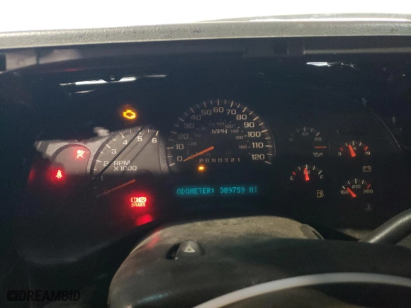 2006 Chevrolet Silverado 1500 Work Truck with VIN 3GCEC14X06G185276, listed as a Copart auction lot 46356675 with 309,759 mi miles and Salvage Title. Bid and sale history available at carsss.com. Image 9.