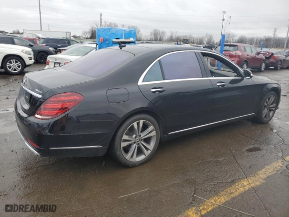 2019 Mercedes-Benz S-Class S 450 with VIN WDDUG6EB8KA487820, listed as a Copart auction lot 83107614 with NaN miles and Clean Title. Bid and sale history available at carsss.com. Image 3.