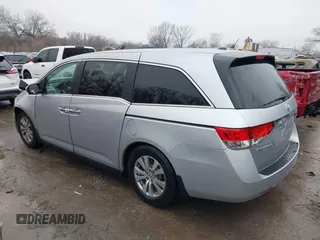 2015 Honda Odyssey EX-L with VIN 5FNRL5H63FB049952, listed as a IAAI auction lot 41467506 with 84,173 mi miles and . Bid and sale history available at carsss.com. Image 3.