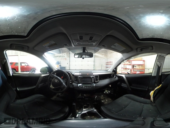 2013 Toyota RAV4 XLE with VIN JTMRFREV2DD027259, listed as a IAAI auction lot 41945054 with 116,513 mi miles and . Bid and sale history available at carsss.com. Image 19.