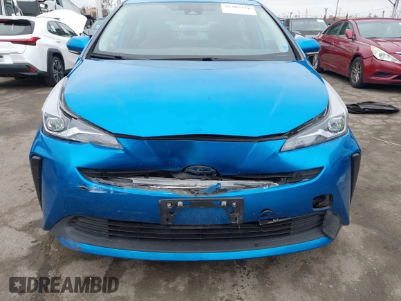 2020 Toyota Prius L Eco z VIN JTDKARFU9L3104395, wystawiony jako IAAI lot #42207156 z przebiegiem 85 572 mil mil oraz . Historia ofert i sprzedaży dostępna na DreamBid. Obrazek 6.