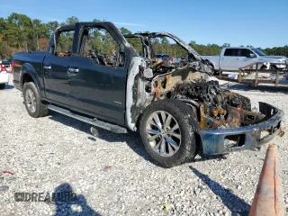 2015 Ford F-150 XLT with VIN 1FTEW1EG0FKD08654, listed as a Copart auction lot 83057354 with 0 mi miles and Non Repairable. Bid and sale history available at carsss.com. Image 4.
