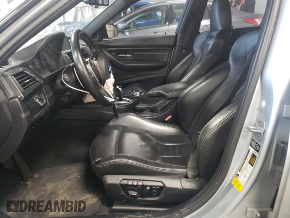 2015 BMW M3 with VIN WBS3C9C5XFJ276407, listed as a Copart auction lot 40392094 with 57,204 mi miles. Bid and sale history available at carsss.com. Image 7.