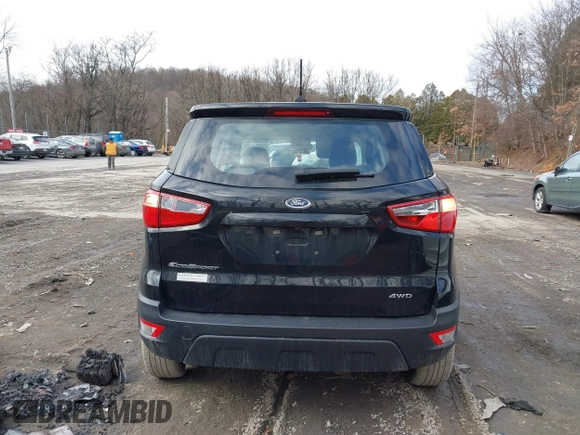 2020 Ford EcoSport S with VIN MAJ6S3FL7LC366635, listed as a IAAI auction lot 41526268 with 64,374 mi miles and . Bid and sale history available at DreamBid. Image 17.