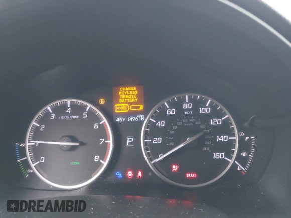 2013 Acura ILX Hybrid Tech Pkg with VIN 19VDE3F75DE300518, listed as a IAAI auction lot 41951546 with 149,618 mi miles. Bid and sale history available at carsss.com. Image 7.