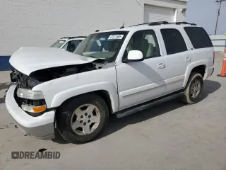 2005 Chevrolet Tahoe LS with VIN 1GNEK13T95J198856, listed as a Copart auction lot 47317605 with 0 mi miles and Salvage Title. Bid and sale history available at carsss.com. Image 1.