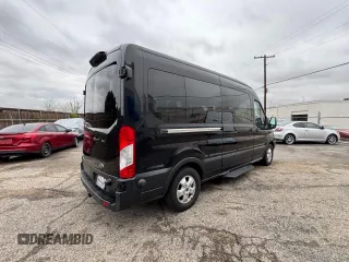 2019 Ford Transit Passenger XL with VIN 1FBAX2CGXKKA76681, listed as a Copart auction lot 86907744 with 165,450 mi miles and Clean Title. Bid and sale history available at carsss.com. Image 4.
