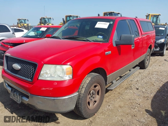 2006 Ford F-150 STX with VIN 1FTRX12W36NA47187, listed as a IAAI auction lot 41932881 with 193,440 mi miles. Bid and sale history available at carsss.com. Image 2.